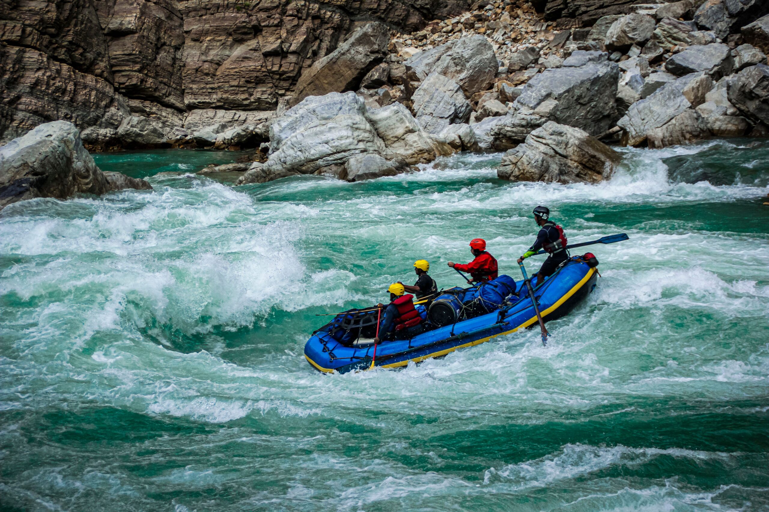 Rafting adventure in Nepal